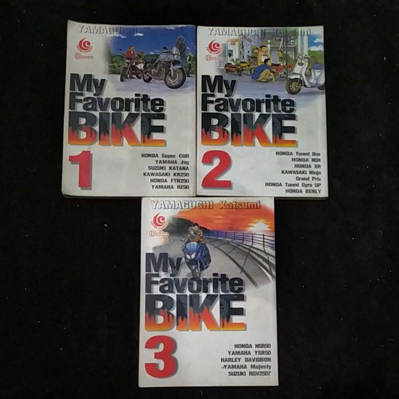 komik my favorite bike tamat