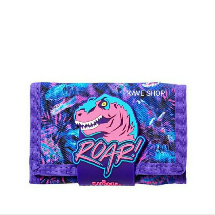 Smiggle Wallet Character Roar - Ori Smiggle - New