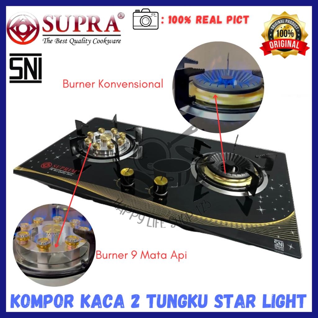 Kompor Tanam Progas 2 Tungku X Bara/Kompor Tanam Progas 2 Tungku Gas Gas Sni