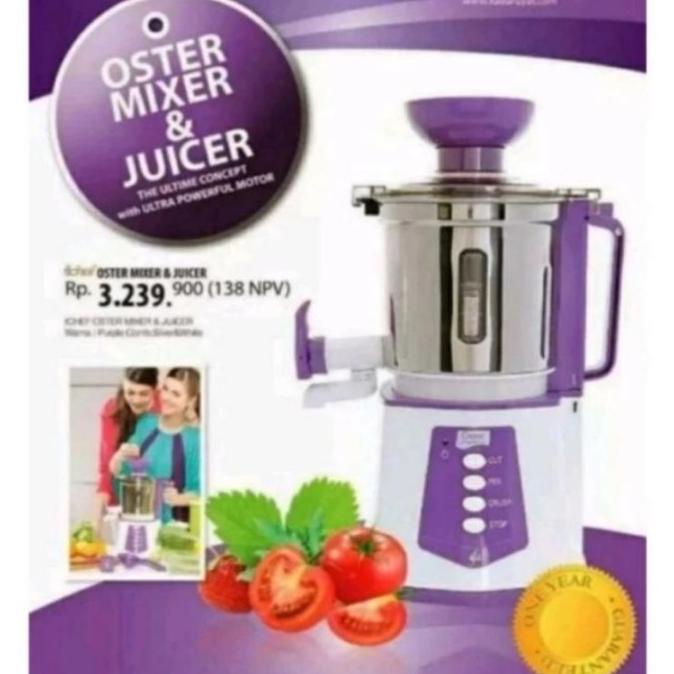 Oster Mixer Juicer Ichef 100% Original Blender 3In1 Bahan Berkualitas Dreamymine