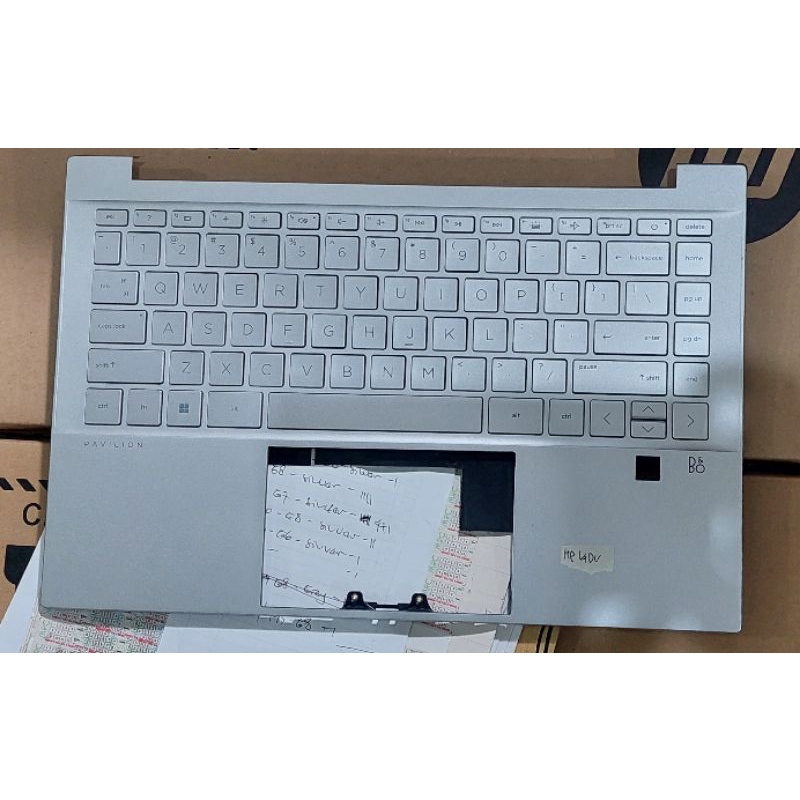 Frame + Keyboard HP Pavilion 14-dv 14-dv0000 14t-dv000 14-dv1000