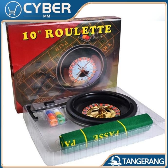 Roulette Casino Set 10 Inch Board Game Kasino