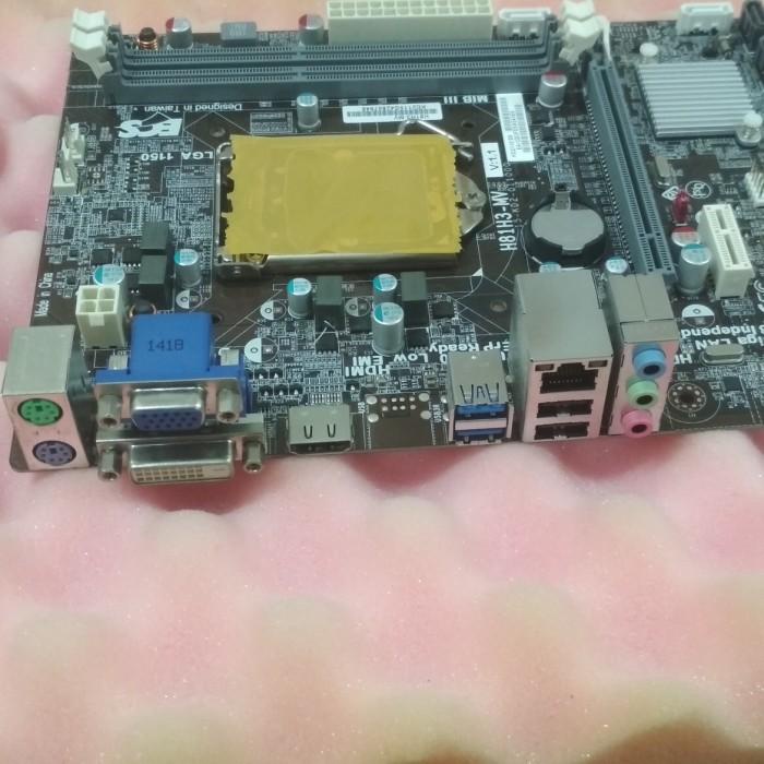 MOTHERBOARD LGA 1150 ECS H81H3 MV DDR3 USB3 HDMI READY