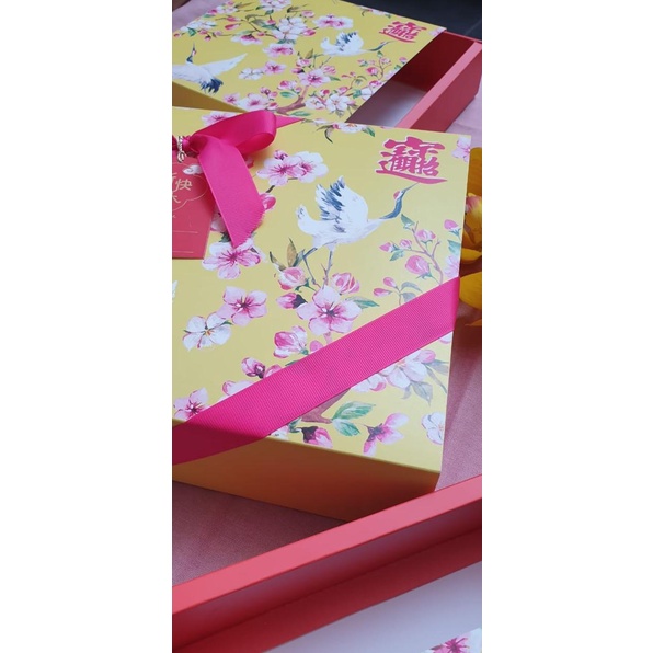 

BIG SALE BOX PREMIUM / KOTAK KUE CNY / IMLEK ( UKURAN 22 X 22 X 8 CM ) !!!!!