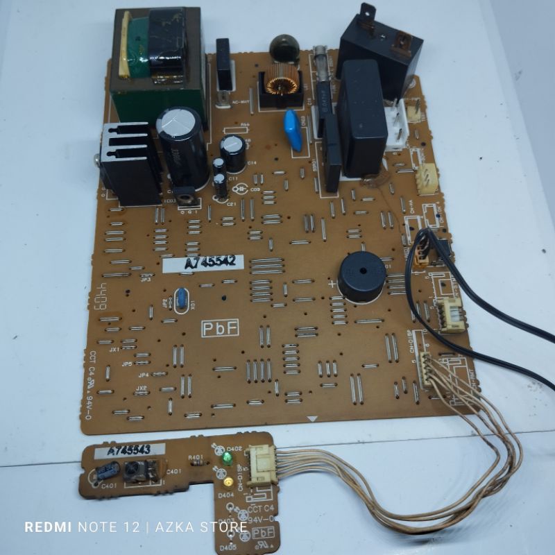 PCB MODUL AC PANASONIC A745542 PCB INDOOR AC PANASONIC