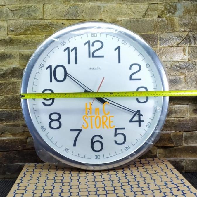 Ukuran X-tra Besar Diameter 50cm, Jam Dinding Sakana 715 Ori