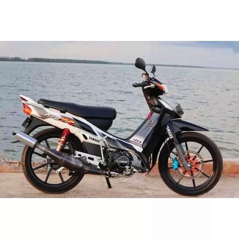 Striping lis sticker standar ORI yamaha fiz r 2001 hitam putih stiker Fiz fiz R Hitam Putih 2001