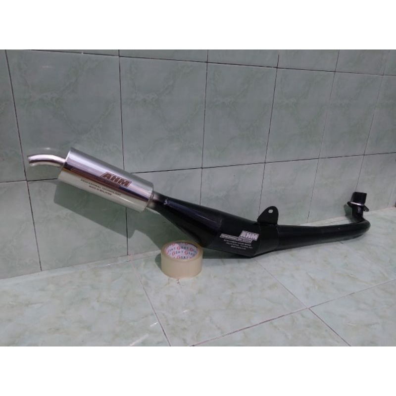 KNALPOT AHM TORNADO GS/GX SUARA GARING GEMERINCING