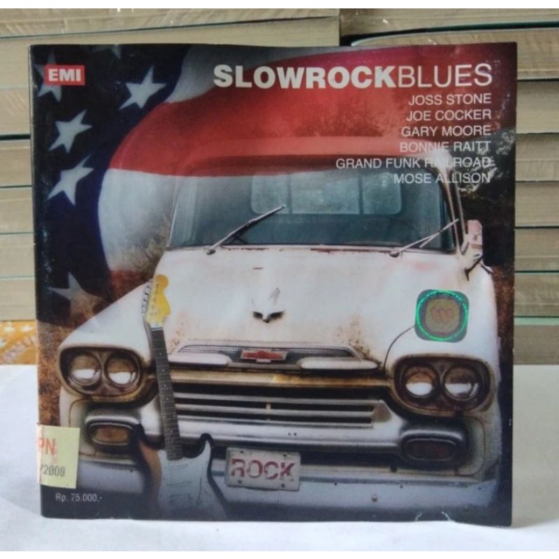 NO 801. CD SLOW ROCK BLUES, MINUS TIDAK ADA COVER BELAKANG