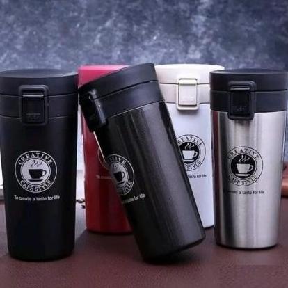Termos Kopi Travel / Termos Motif Gelas Kopi VACUUM INSULATION CUP