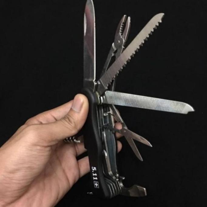 pisau lipat multifungsi multi tools survival camping mancing outdoor
