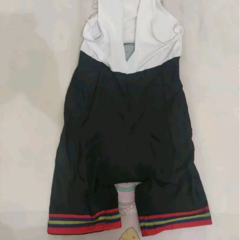 Wiggins Rapha Black Bib Shorts Celana Sepeda Padding Gel