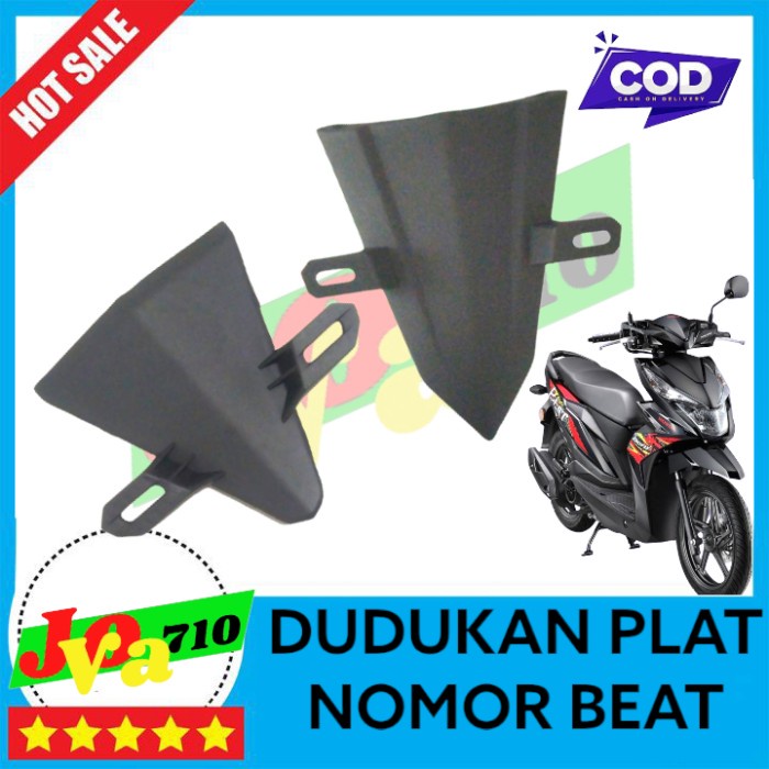 Promo Cover Dudukan Plat Nomor Cover Body Motor Honda Beat Fi Beat Street .