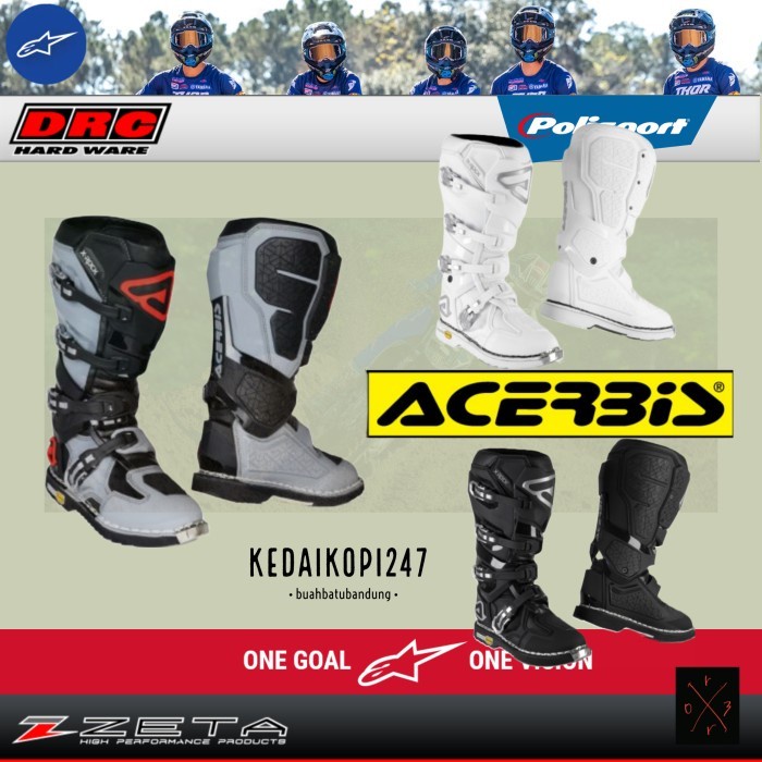 acerbis X-rock X rock boots trabas cross enduro