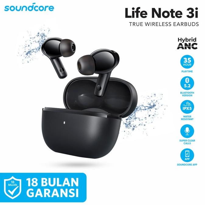 Earphone Tws Anker Soundcore Life Note 3I Anc A3983 Terbaik