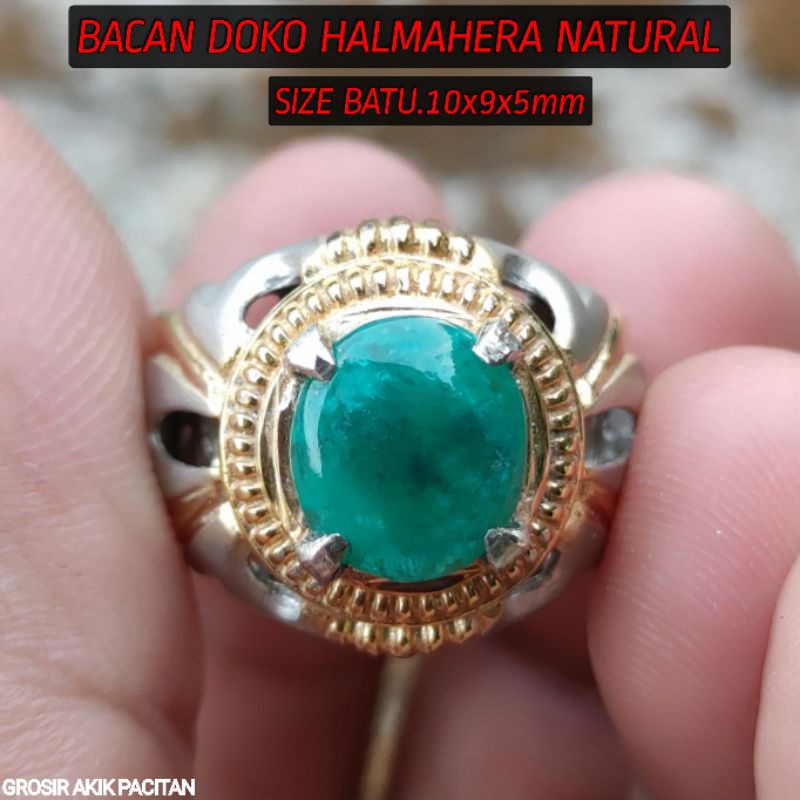 CINCIN SPESIAL BACAN DOKO HALMAHERA ASLI SIZE MINI