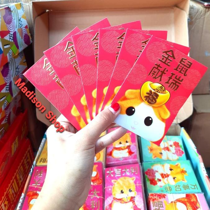 

SHOP !! HJQ005 Angpao Tikus Hoki Murah Ampao Fu Imlek Grosir Termurah Parcel TERLARIS