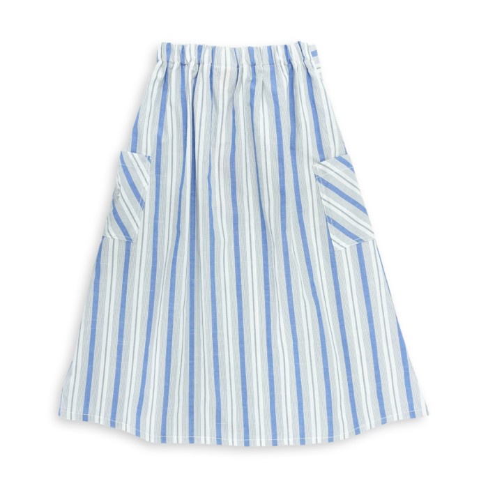 Rok Panjang Anak Perempuan / Rodeo Junior Girl Asimetris Stripe Dds_Ready