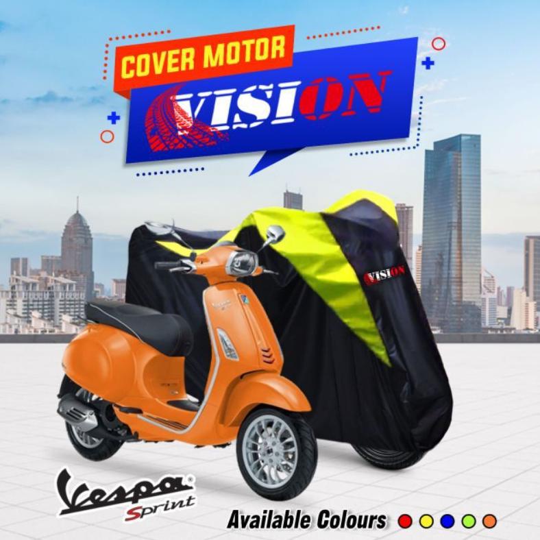 Original Cover Body Motor Vespa Sarung Body Motor Vespa Selimut Motor Vespa Anti Air BisaCOD