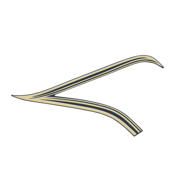 Sticker Body Depan Kanan Type 3 Honda Genio K0JN 86641K0JN70ZA