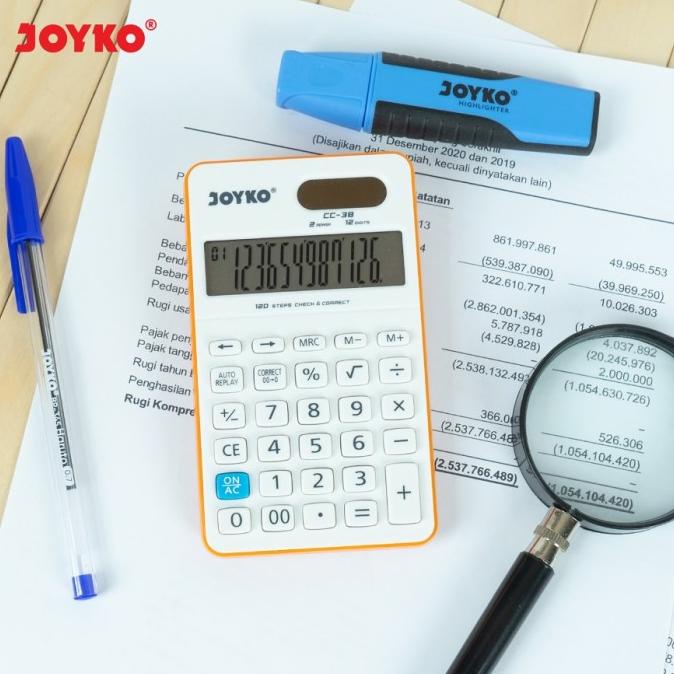 

Miliki - Kalkulator JOYKO CC38 12Digit Check Correct/Calculator JOYKO CC-38 ORI !