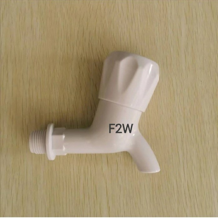 KRAN AIR PVC SOLIGEN PUTAR KRAN TEMBOK PLASTIK PUTAR