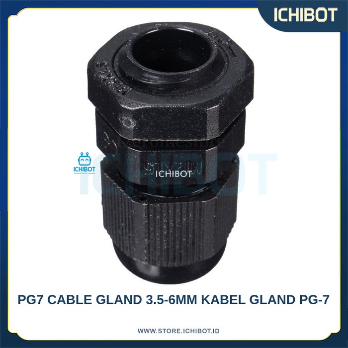 PG7 Plastic Cable Gland 3.5-6mm Kabel Gland PG-7