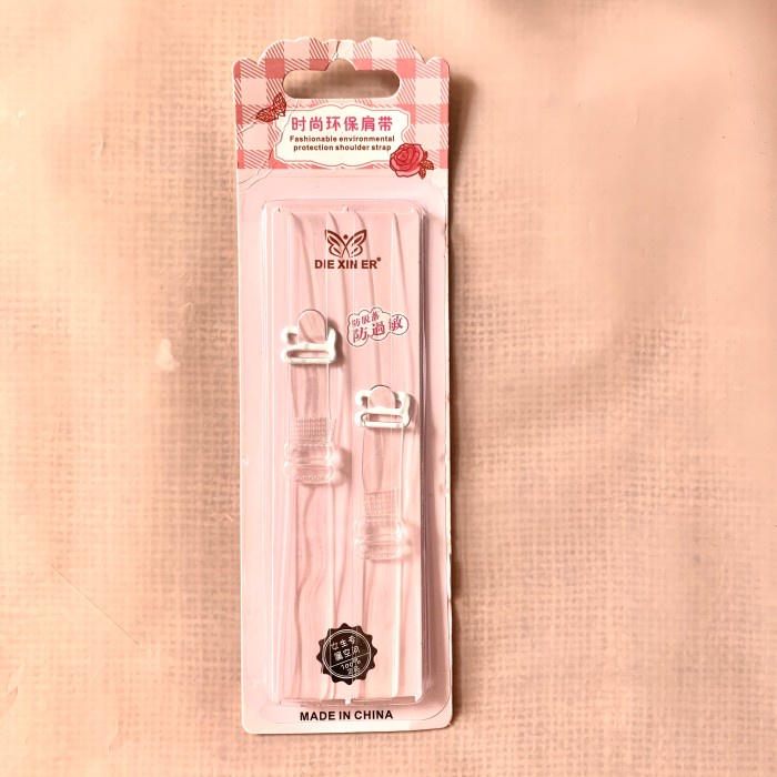 Paket 10 Buah/Paket 10 Pcs/Setengah Lusin/1Lusin/ 1 Lusin /1Kodi Strap Bra, Tali Bh Bening, Tali Bh