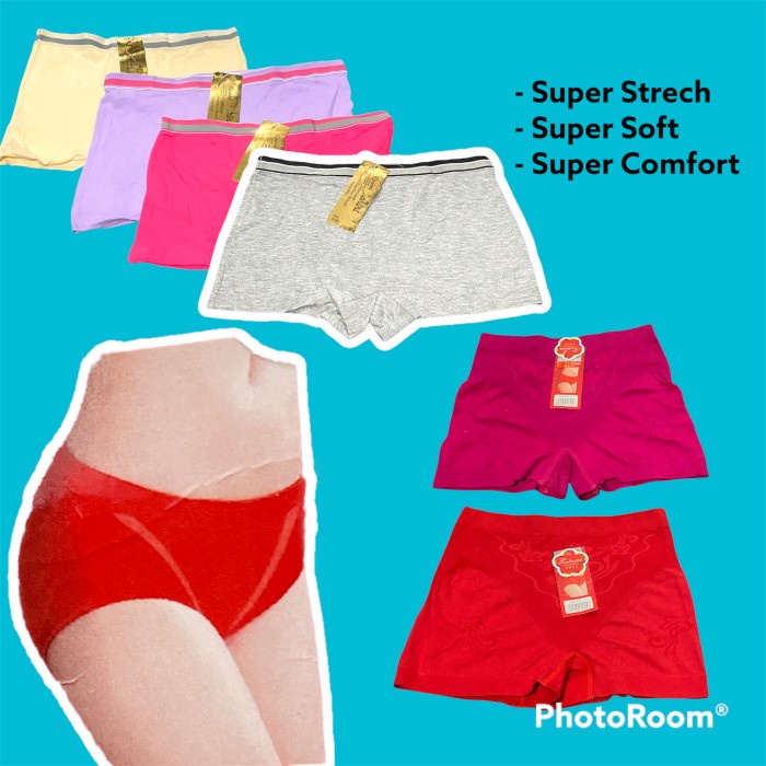 Paket 10 Buah/Paket 10 Pcs/Setengah Lusin/1Lusin/ 1 Lusin /1Kodi Cd Celana Dalam Boxer Segiempat