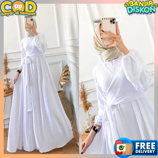 Gamiss Kekinian Cocok Untuk Lebaran Wisuda Dress Bresmaid Baju Hari Raya Idul Fitri Bsju Perempuan T