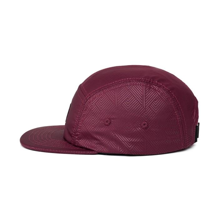 TOPI PRIA SKYMO APPAREL CAPS 5PANEL LINEAR MAROON