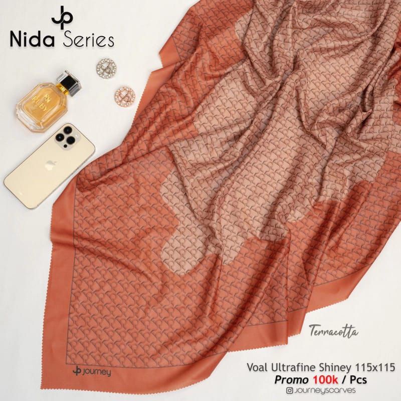 Jilbab Journey Ori Premium Nida Segiempat