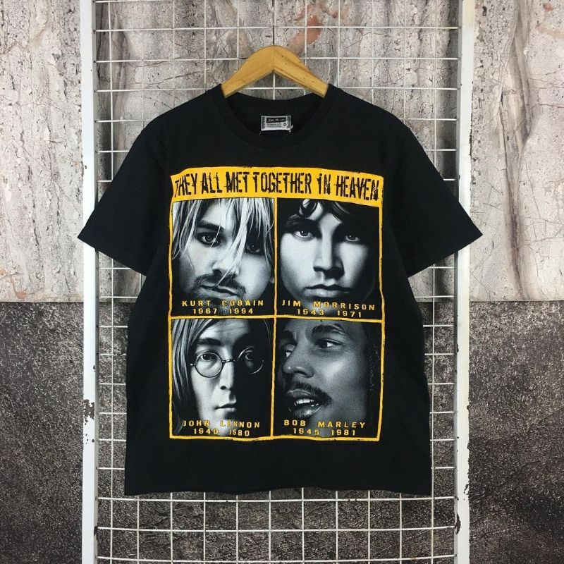 Kaos Band Nirvana The Roxx . SDA 00618 Second Bekas Preloved