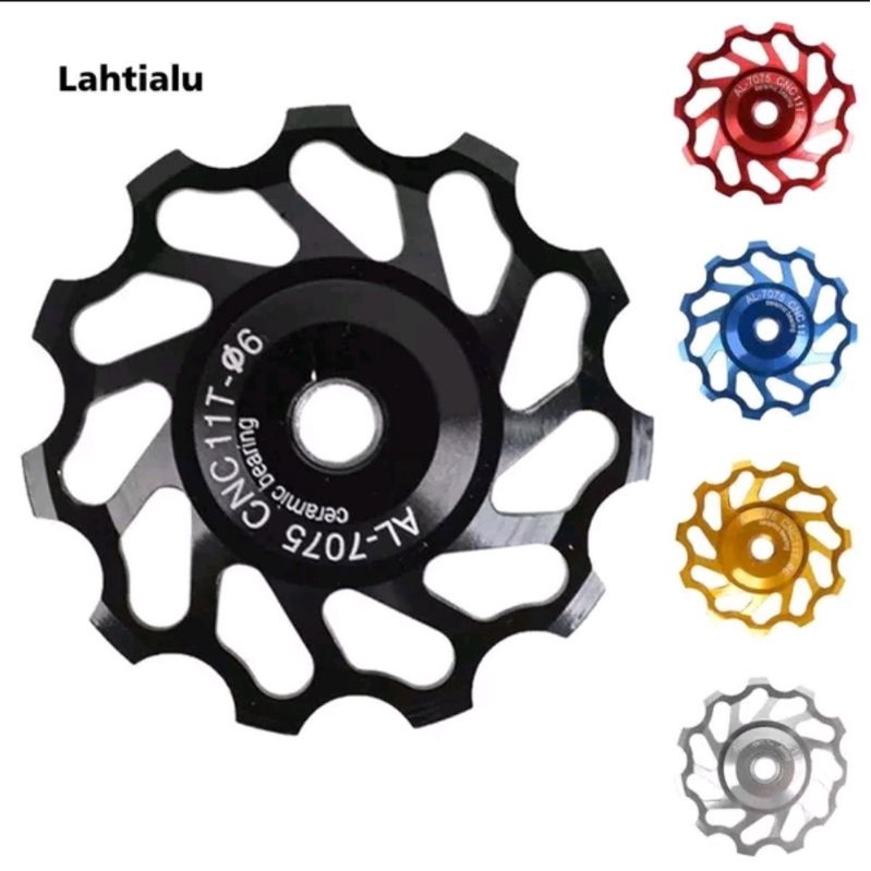 Original Meijun Pulley RD sepeda MTB Roadbike Ceramic Bearing 11T 1pcs