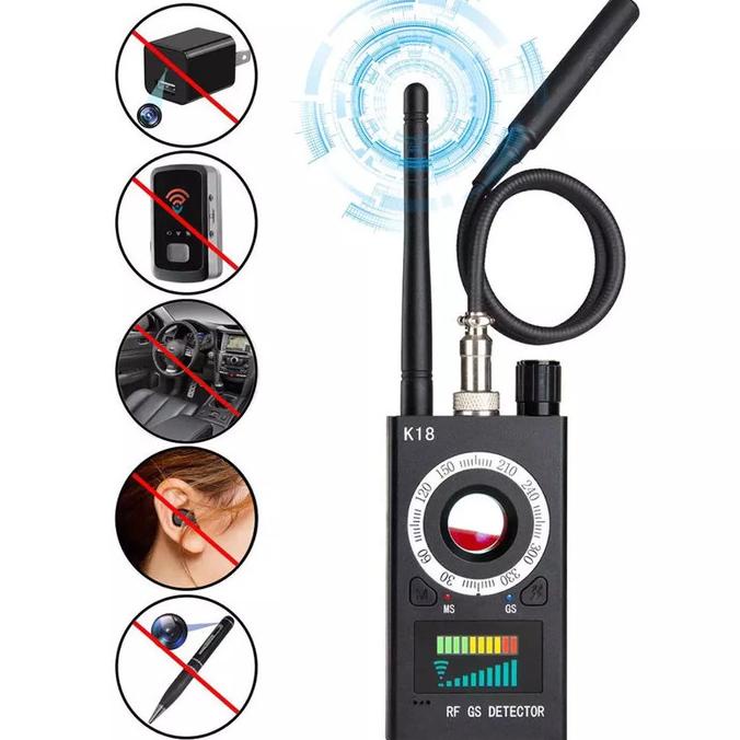 Rf Signal Detector Anti Spy Detector Camera K18 Gsm Bug Finder Gps
