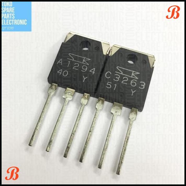 | SLD | TRANSISTOR A1294 C3263 SANKEN SET ORIGINAL ASLI 1294 3263
