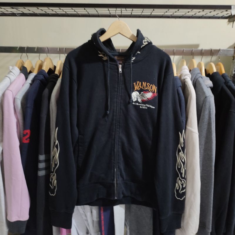 Hoodie Zipper Vanson original second