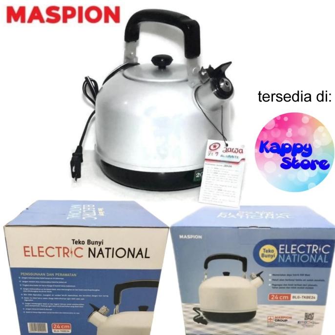MASPION TEKO BUNYI LISTRIK ELEKTRIK 4,5L WHISTLING KETLE BLG-TKBE22 KIFTIYAASHA