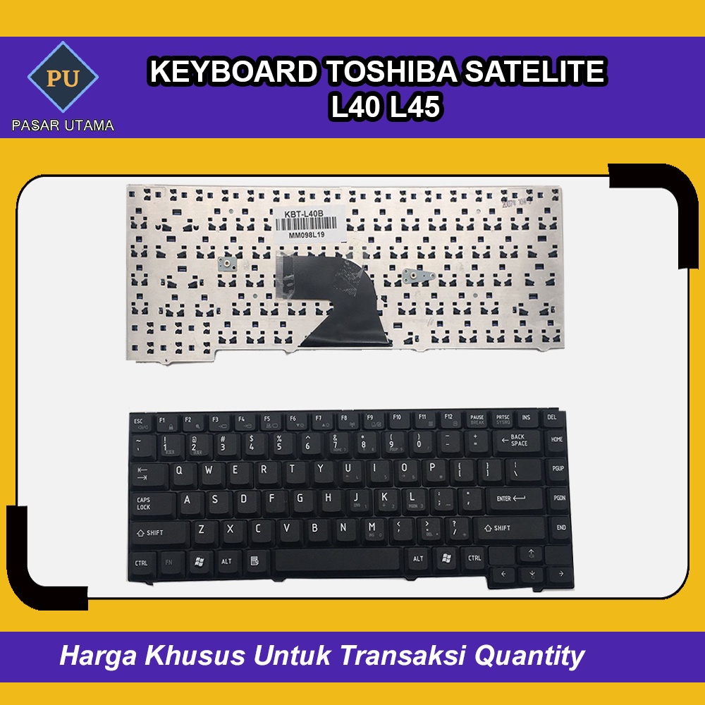 Keyboard Toshiba Satellite L45 L40