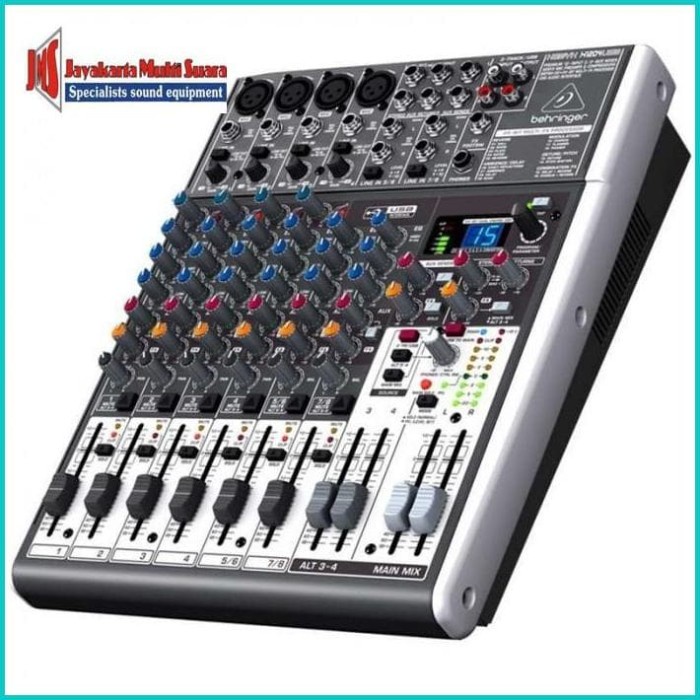 Behringer X1204Usb X1204 X-1204 Usb Mixer 8 Input 4 Channel Usb St Original Dan Terpercaya