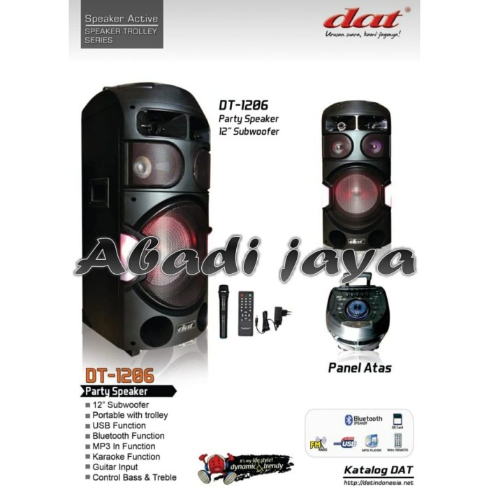 

PORTABLE MEETING WIRELESS DAT DT1206 12inch DAT DT 1206 ORYGINAL