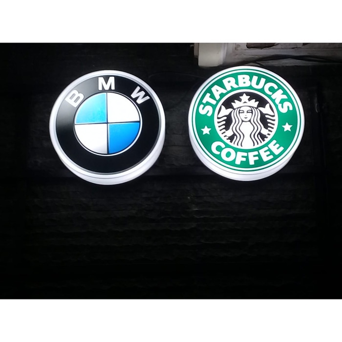 

Neonbox Neon Box Akrilik Bundar Full Akrilik D60 - 2 sisi +Braket