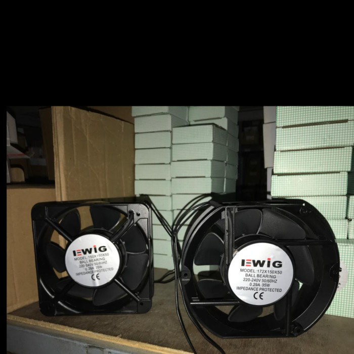Terbaru Ewig Axial Blower Fan Size 6 Inci Ball Bearing 220-240V Promo Terlaris