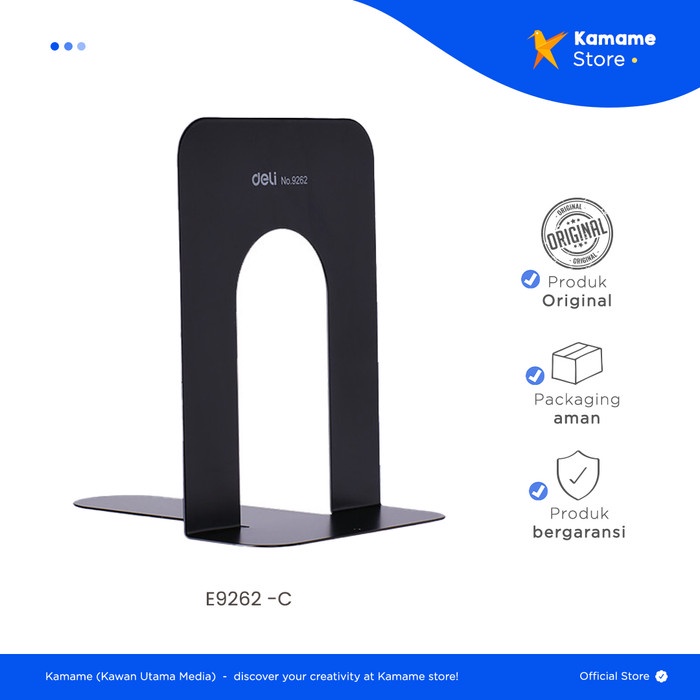 

Terbaru Deli Book End-Logam Metal E9263,E9262,E9261 - Kamame Promo Terlaris