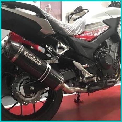 Knalpot Arrow Racetech Carbon Full System Honda CB500X CBX500 19up 16n
