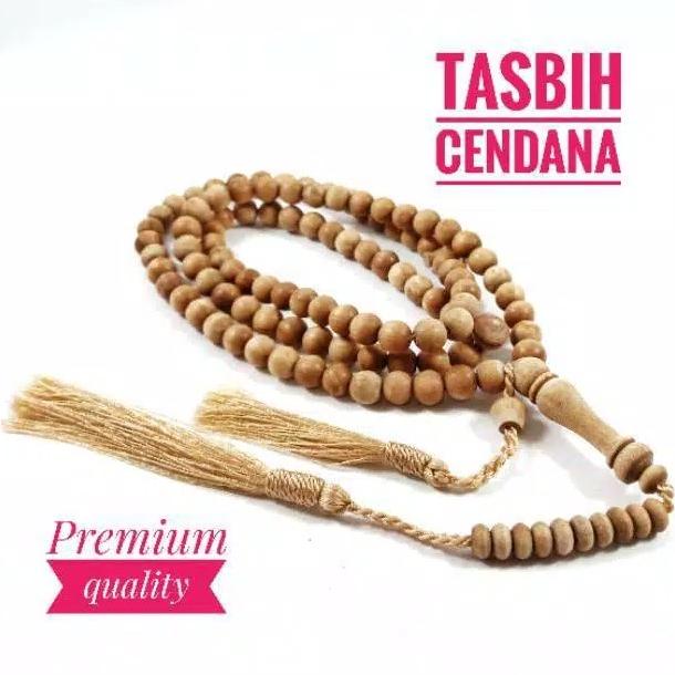 tasbih kayu cendana asli panjang 100