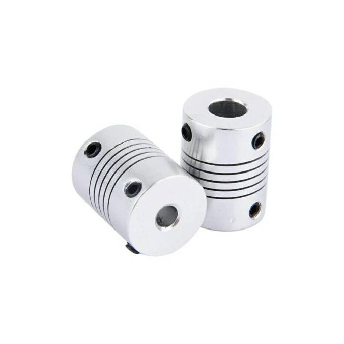 Flexible Shaft Coupling 6.35*10*25Mm Motor Coupler Shaft Coupling Murah