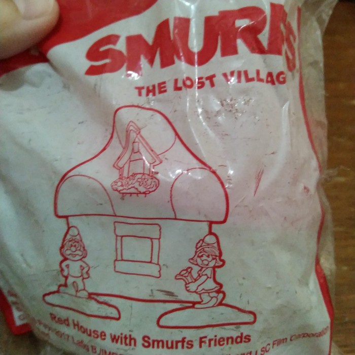 Mainan Happymeal Mcd Smurfs The Lost Village Tc-0702