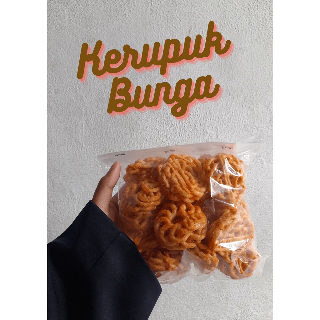 

Snack Serba 5000/Kerupuk Bunga/Snack Murah/ Camilan Pedas