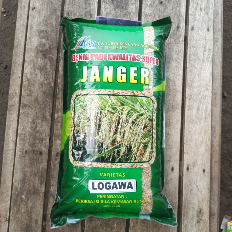 Benih Padi Janger - Bisi - Ellya Tani - Idaman Logawa Ciherang 5KG